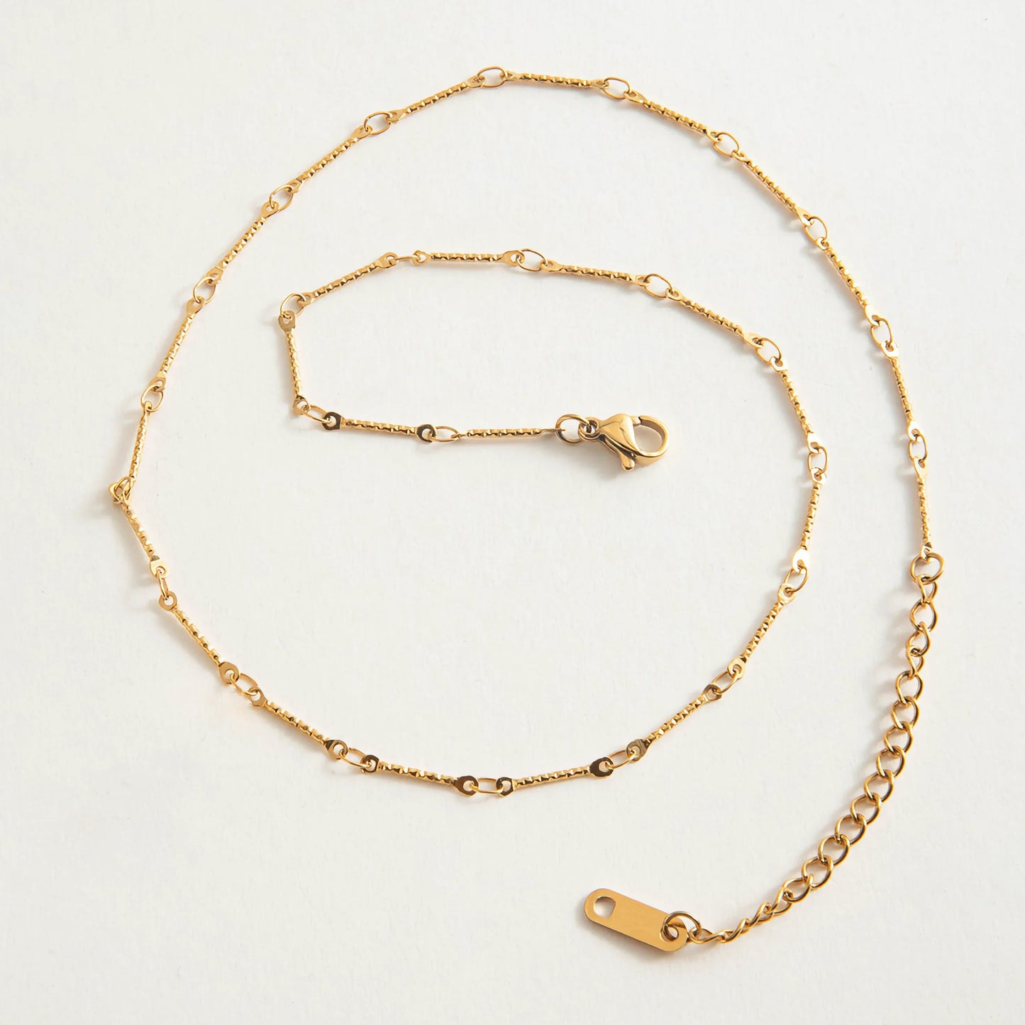 [Royal Vicky]Amy Linked Chain Gold Necklace