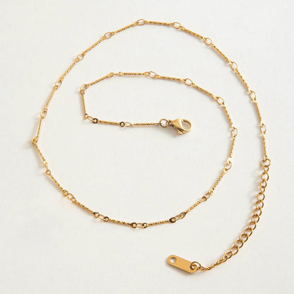 [Royal Vicky]Amy Linked Chain Gold Necklace