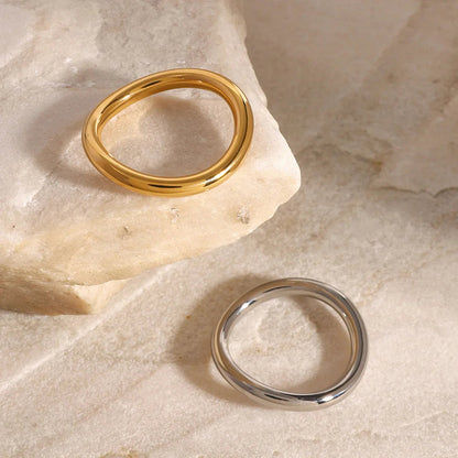 [Royal Vicky]Miley Gold & Silver Layered Rings