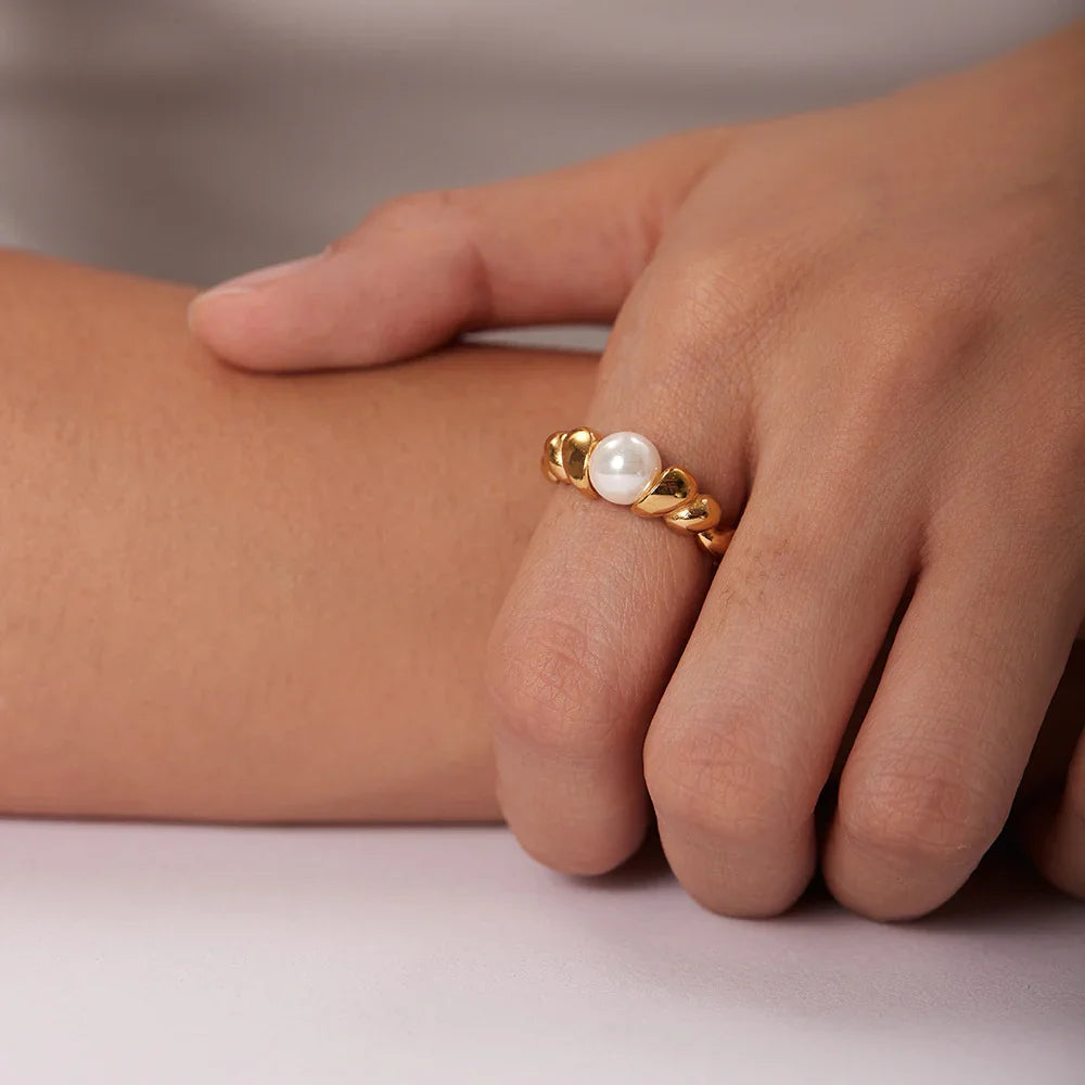 [Royal Vicky]Scarlett Freshwater Pearl Ring
