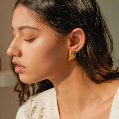 [Royal Vicky]Thalia Gold Earrings