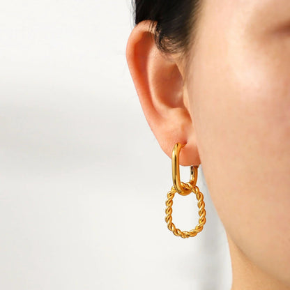 [Royal Vicky]Skadi Gold Earrings