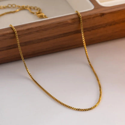 [Royal Vicky]Geordyn Gold Chain Necklace
