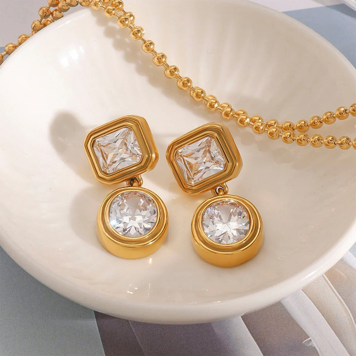 [Royal&Vicky]アマンダ ダイヤモンドピアス