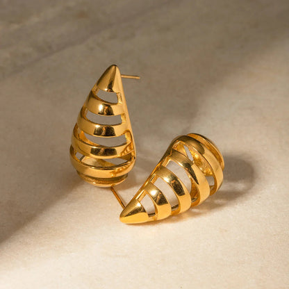 [Royal Vicky]Katrin Drop Gold Earrings