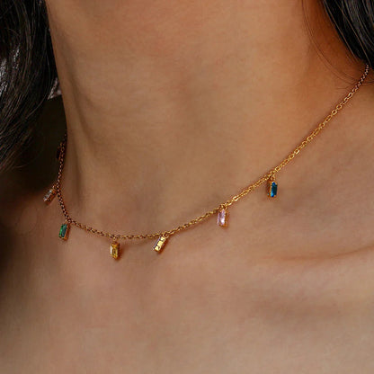 [Royal Vicky]Josephine Gemstone Necklace
