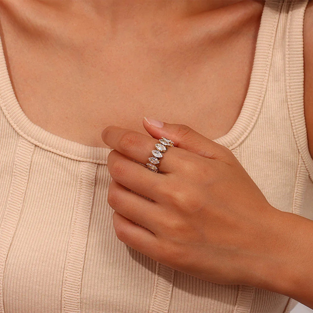 [Royal Vicky]Genevieve Diamond Ring