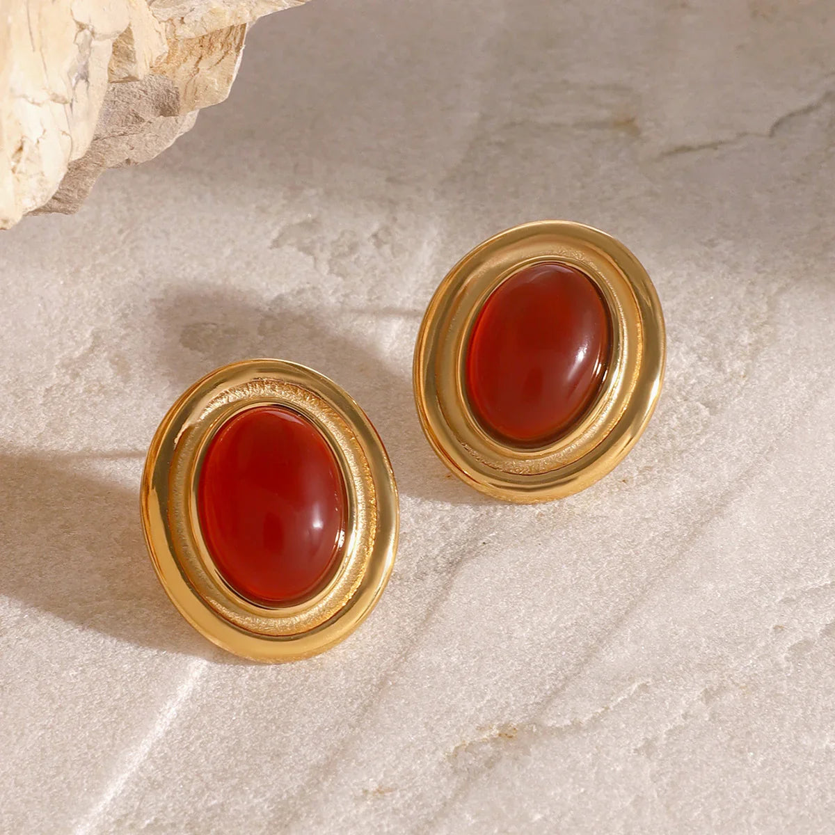 [Royal Vicky]Fresca Gemstone Earrings
