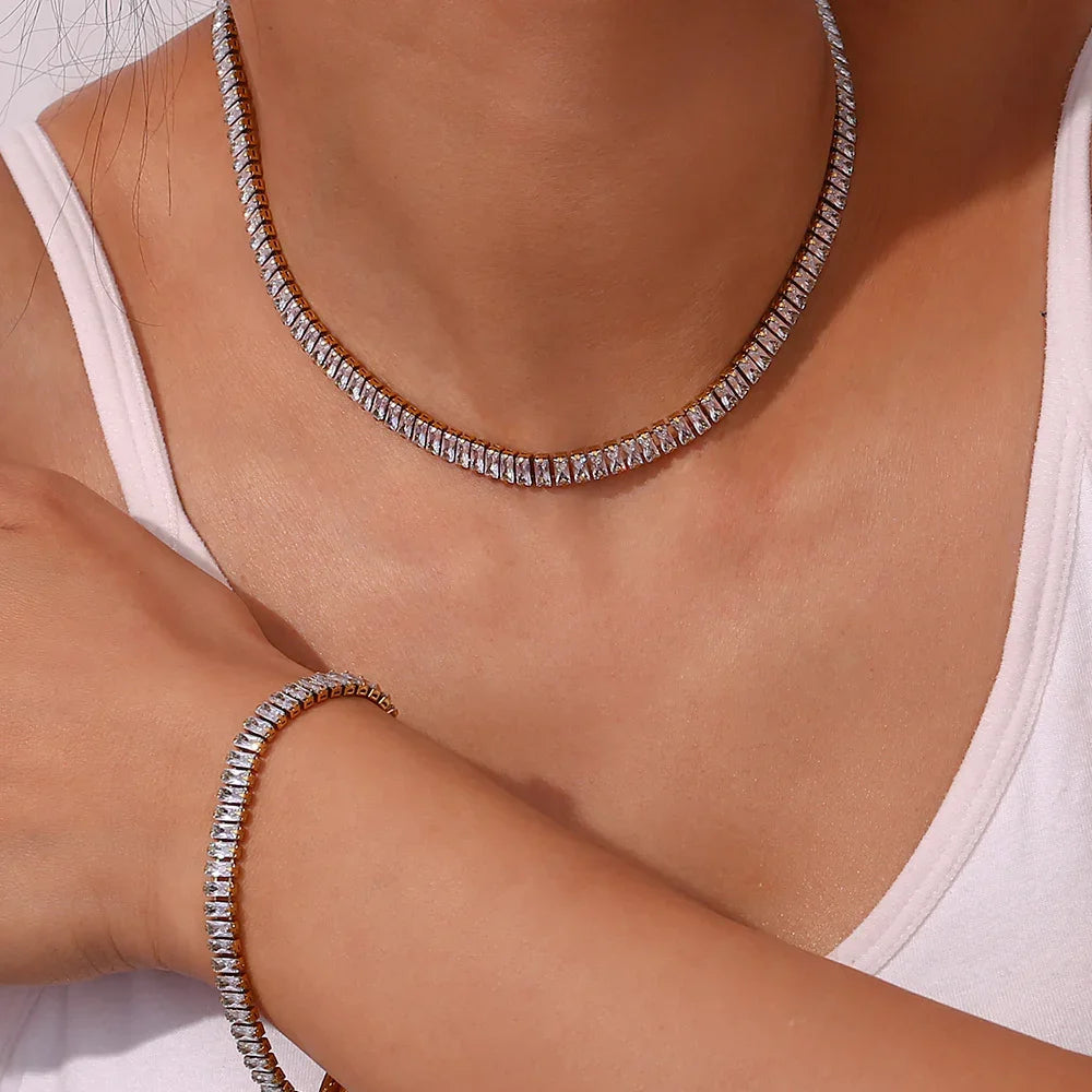 [Royal Vicky]Zora Diamond Necklace
