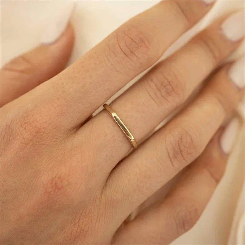 [Royal Vicky]Sasha Geometric Gold Ring