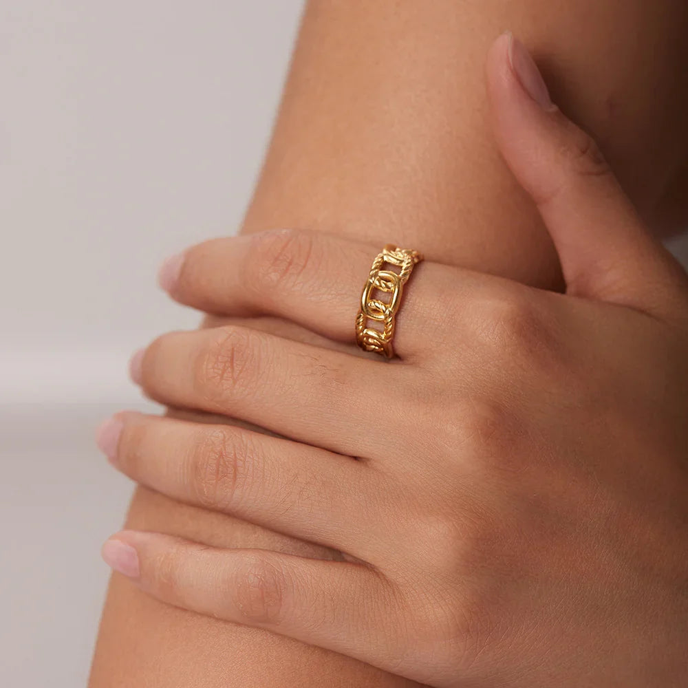 [Royal Vicky]Harmony Gold Ring