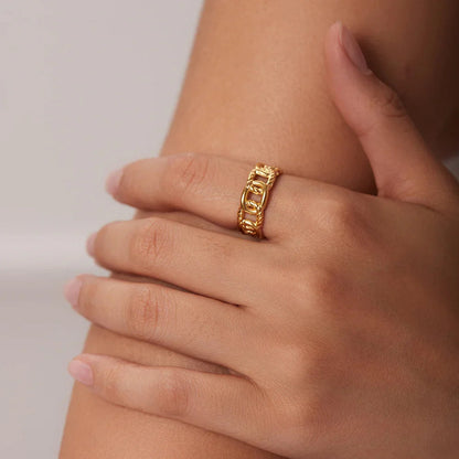 [Royal Vicky]Harmony Gold Ring