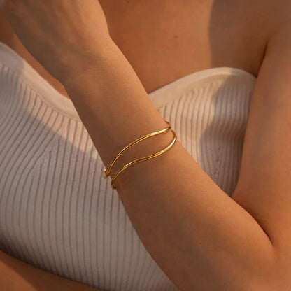[Royal Vicky]Dakota Gold Bracelet