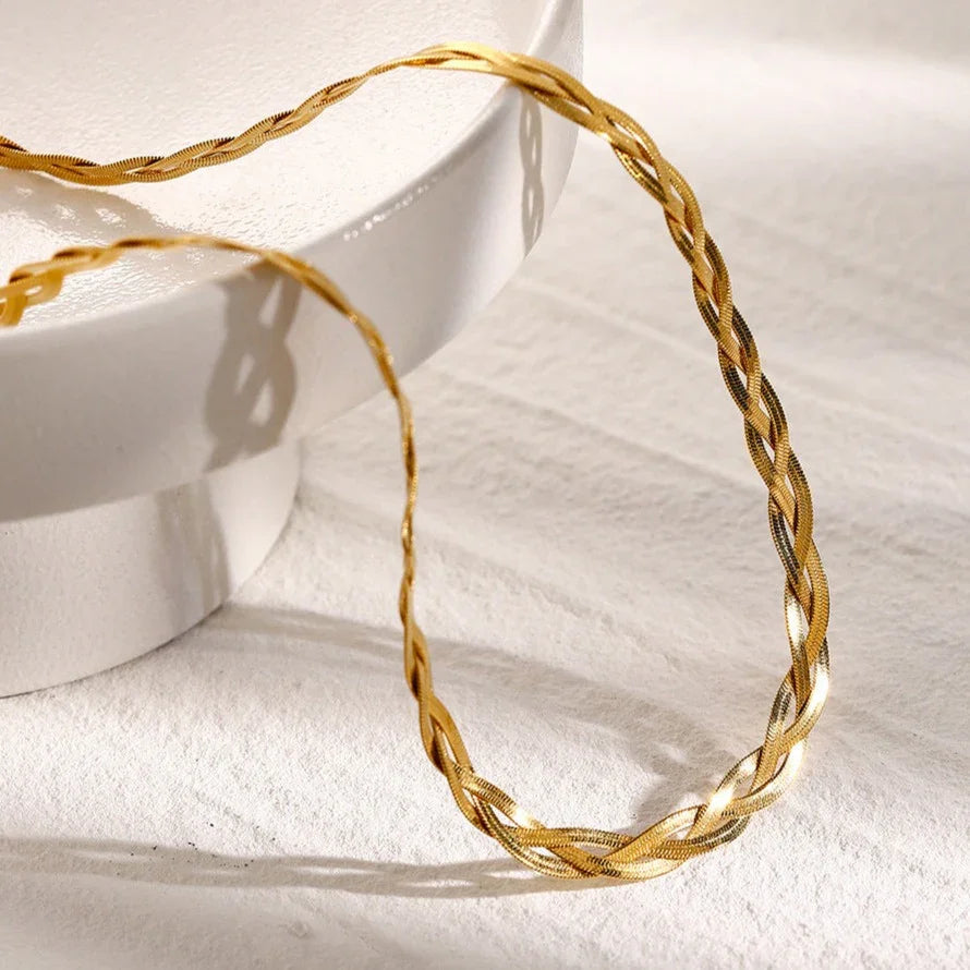 [Royal Vicky]Corinna Gold Necklace