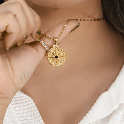 [Royal Vicky]Ellie Compass Necklace