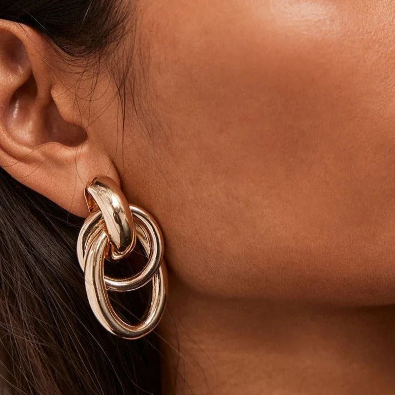 [Royal Vicky]Amarelda Gold Earrings