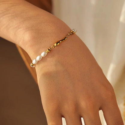 [Royal Vicky]Dominique Freshwater Pearl Bracelet