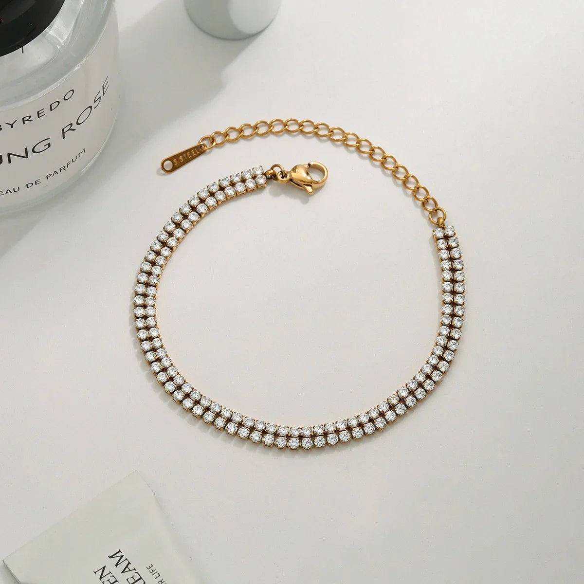 [Royal Vicky]Celene Layered Tennis Bracelet
