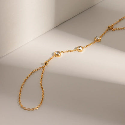 [Royal Vicky]Leona Diamond Hand Chain