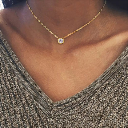 [Royal Vicky]Amelia Birthstone Necklace