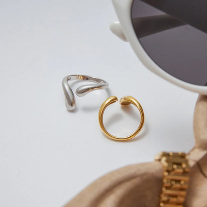 [Royal Vicky]Diane Twisted Band Ring