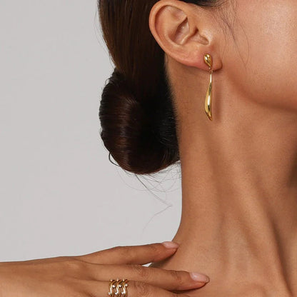 [Royal Vicky]Aspen Gold Earrings