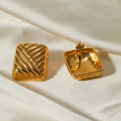 [Royal Vicky]Inez Gold Earrings