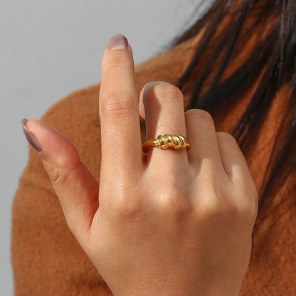 [Royal Vicky]Lacrima Gold Ring
