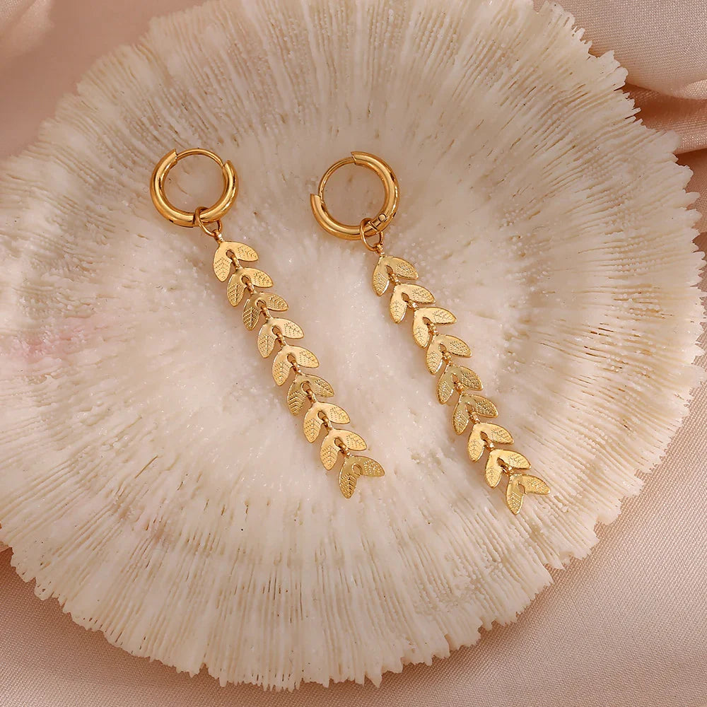 [Royal Vicky]Faith Fishtail Earrings
