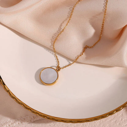 [Royal Vicky]Evangeline Lunar Gold Necklace