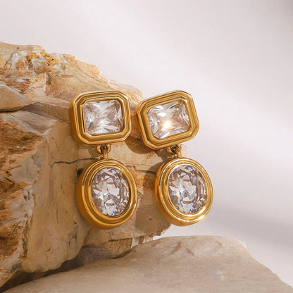 [Royal Vicky]Amanda Diamond Earrings