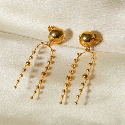 [Royal Vicky]Amabel Gold Earrings