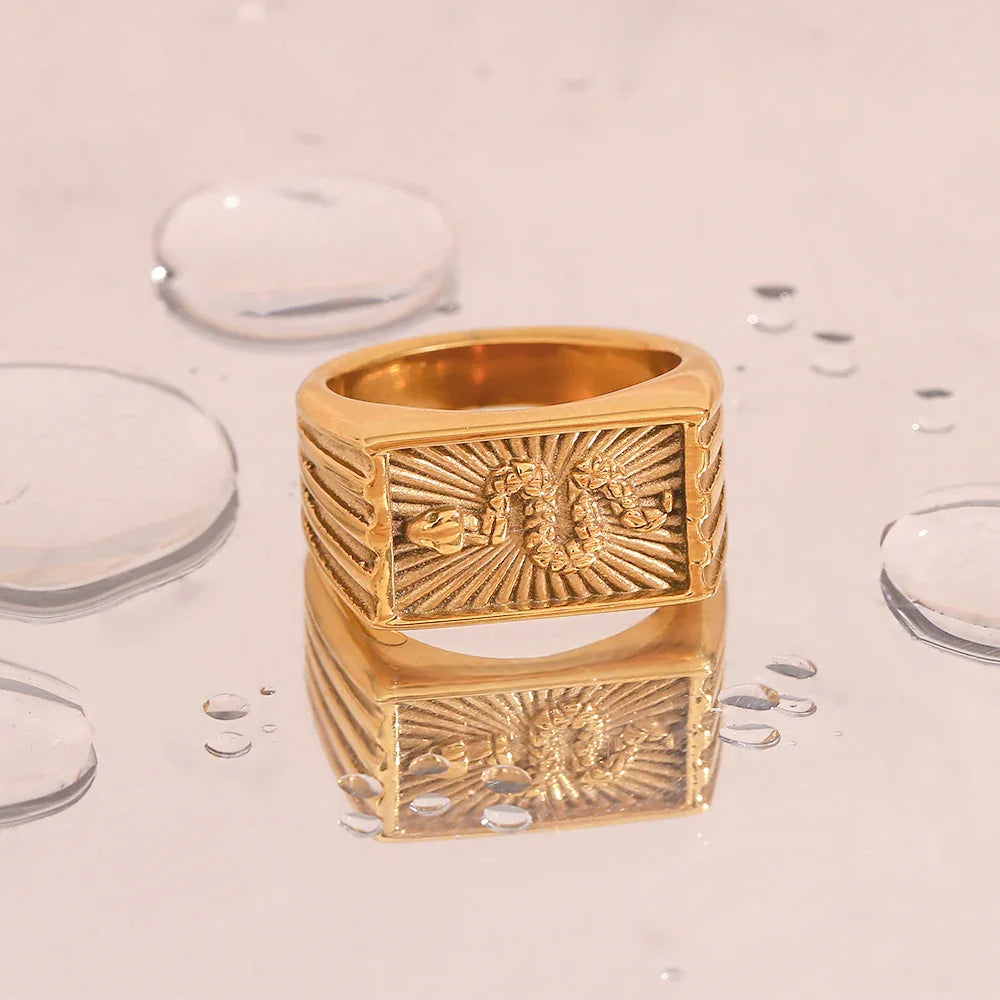 [Royal Vicky]Miles Gold Ring