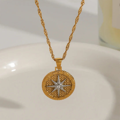 [Royal Vicky]Parker Gold Star Pendant