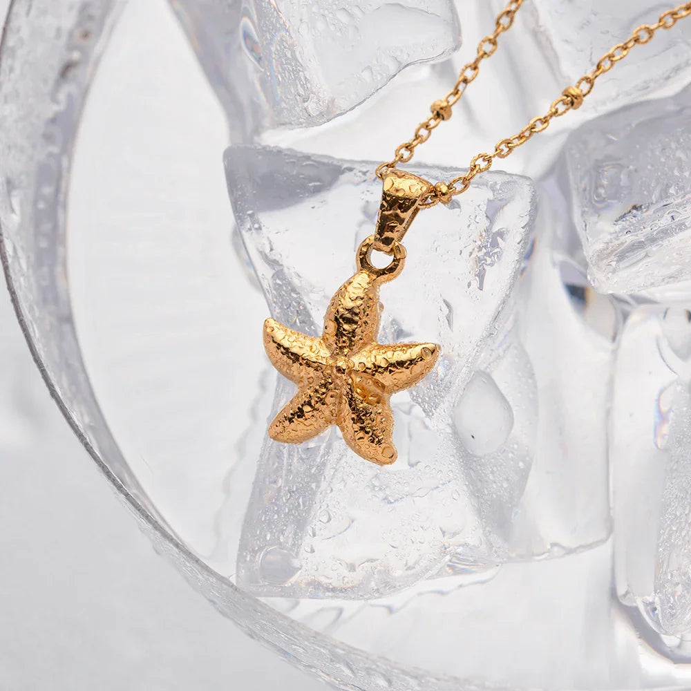 [Royal Vicky]Emmie Gold Starfish Pendant
