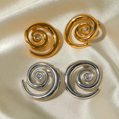 [Royal Vicky]Tilly Gold Earrings