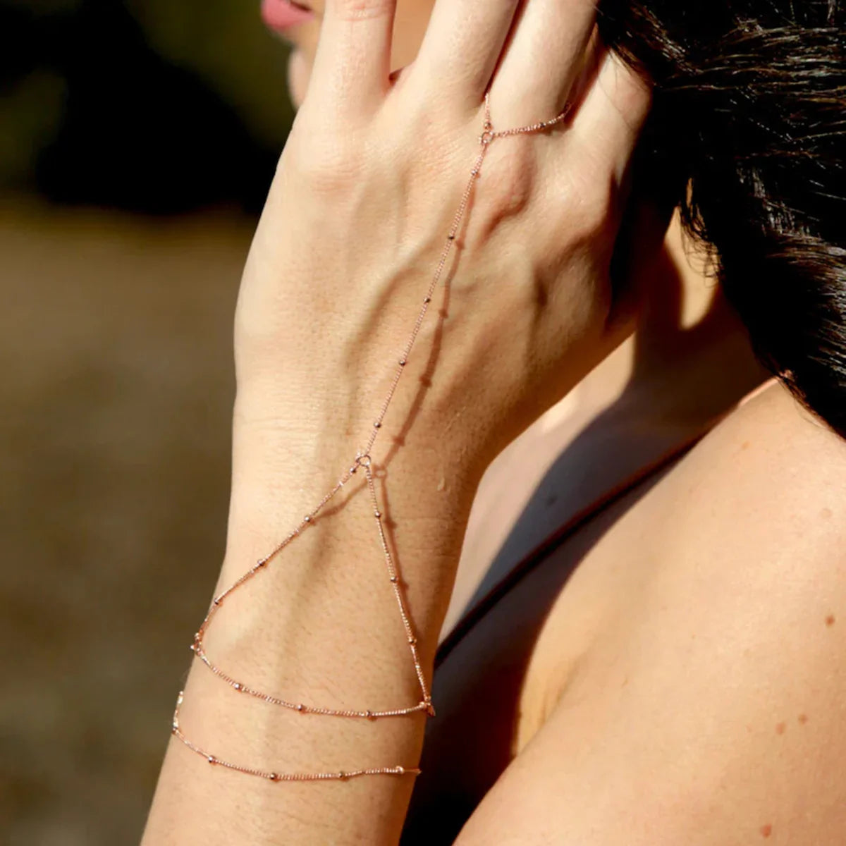 [Royal Vicky]Evelyne Gold Chain Bracelet