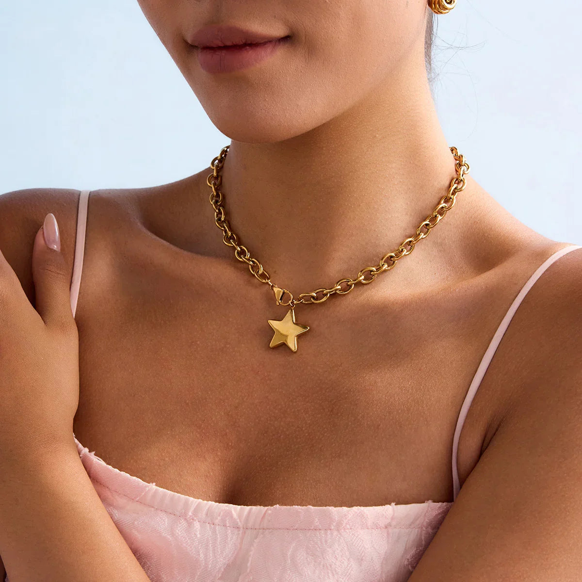 [Royal&Vicky]Stellaria Gold-Sternanhänger