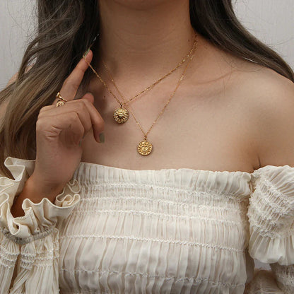 [Royal Vicky]Soleil Gold Necklace