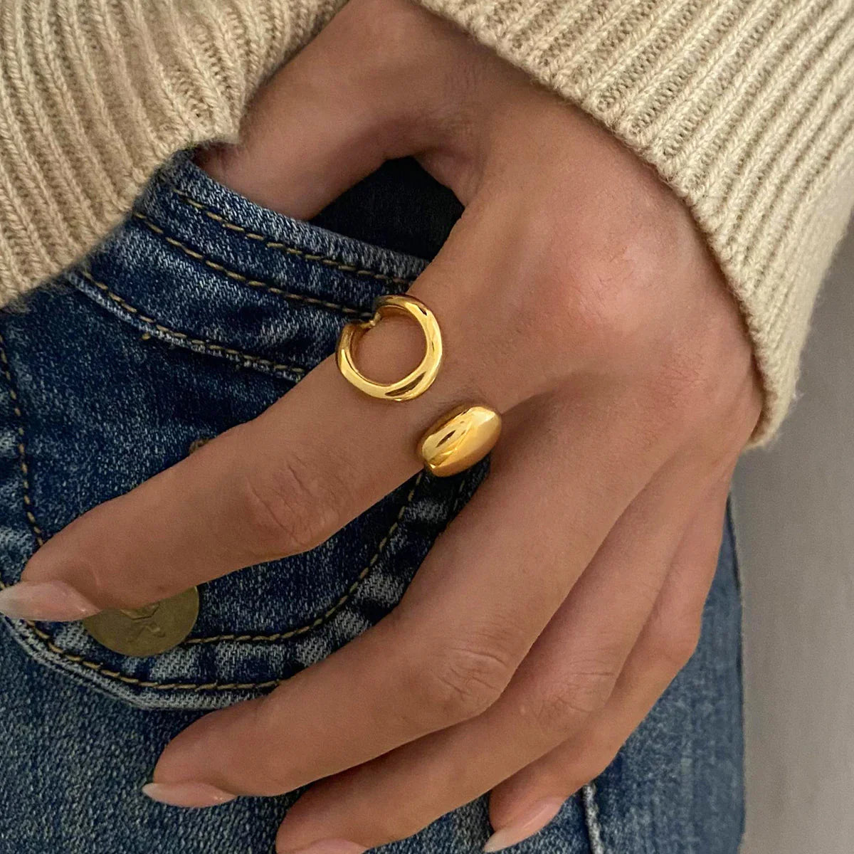 [Royal Vicky]Sirena Gold Ring
