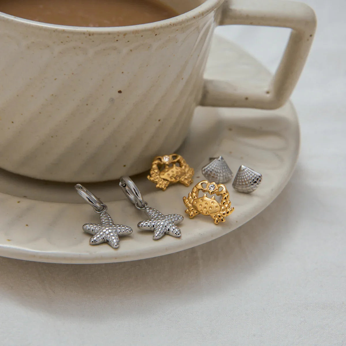 [Royal Vicky]Cheyenne Seaside Essential Earrings Bundle