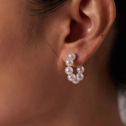 [Royal Vicky]Nina Pearl Earrings