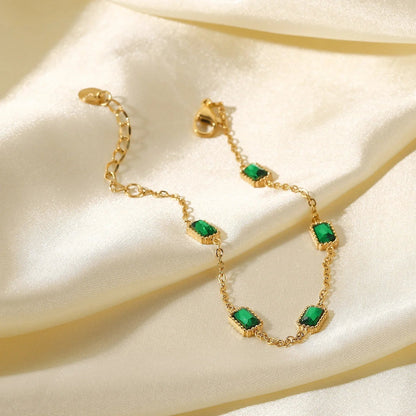 [Royal Vicky]Erin Green Bracelet