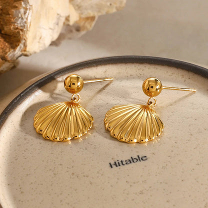 [Royal Vicky]Delianna Shell Earrings