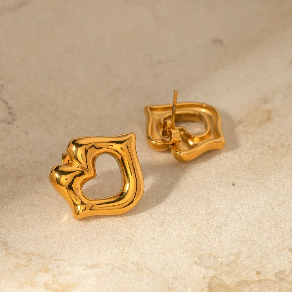 [Royal&Vicky]Odessa Gold Earrings