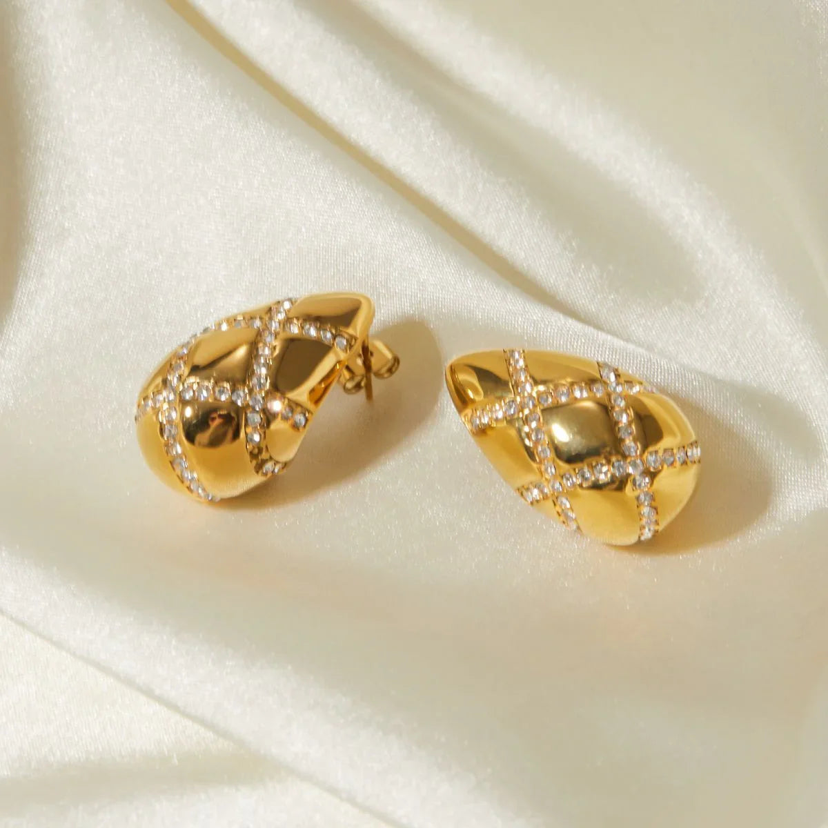 [Royal Vicky]Linnea Gold Earrings
