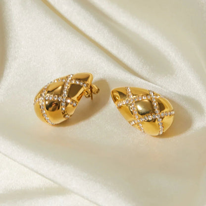 [Royal Vicky]Linnea Gold Earrings