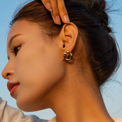 [Royal Vicky]Odessa Gold Earrings