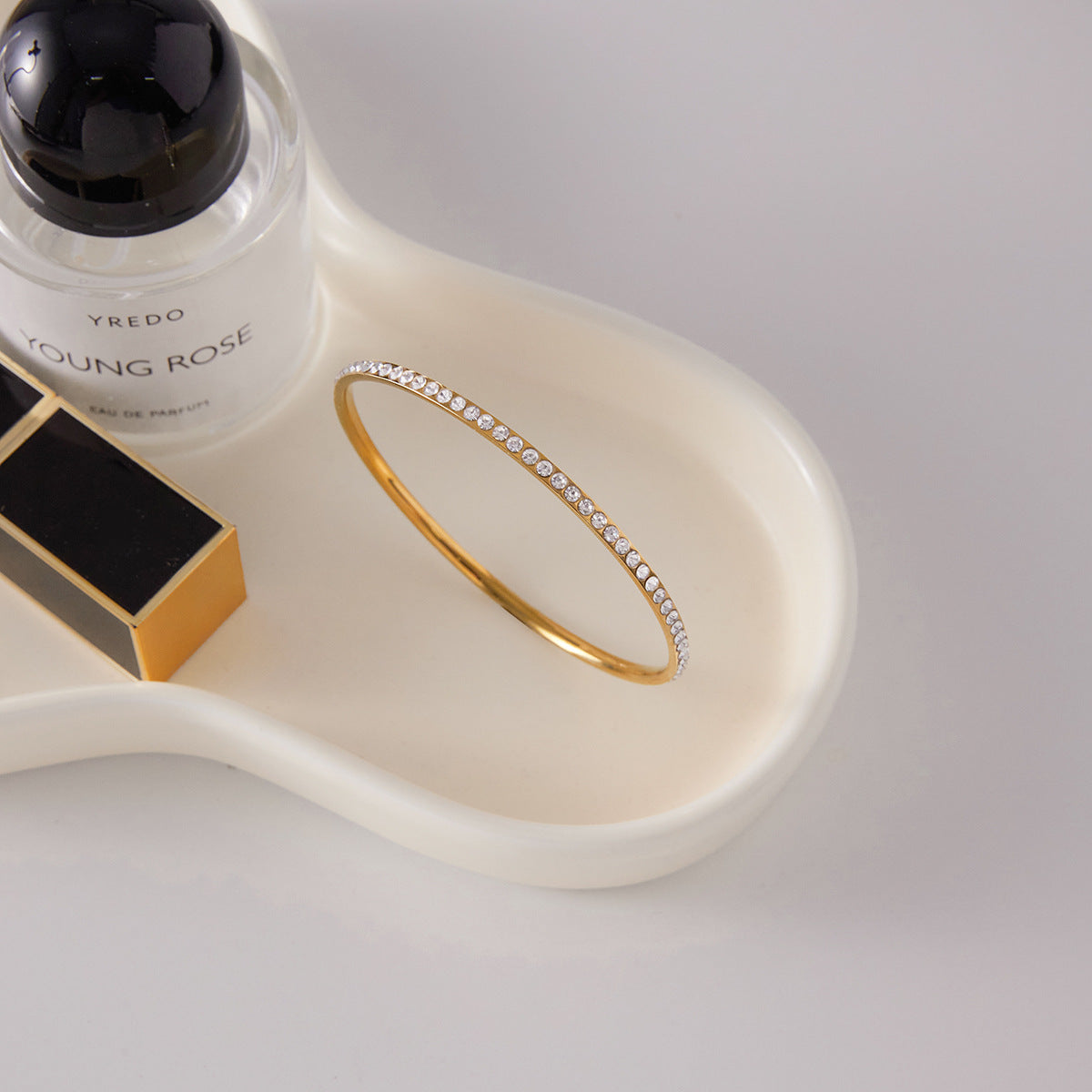 [Royal Vicky]Kalista Diamond Gold Bangle