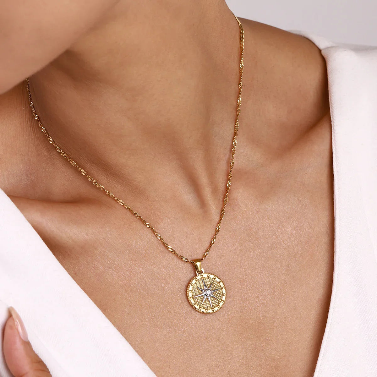 [Royal Vicky]Parker Gold Star Pendant